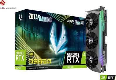 Zotac Gaming GeForce RTX 3070 Ti AMP Holo 8GB 256-bit GDDR6X Grafikkarte