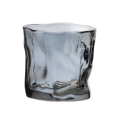 Zoha Glas 2er Set Diamond Black Glas Trinkgläser Cocktailgläser 200ml, Glas, Hitze...