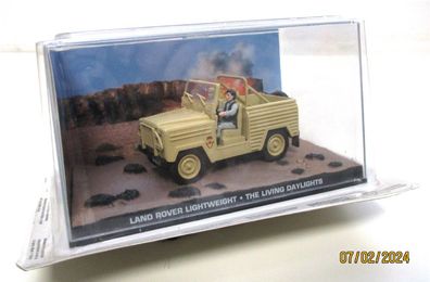 Modellauto 1:43 GE Fabbri James Bond 007 Land Rover OVP (751h)