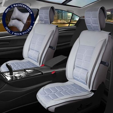 Sitzbezüge passend für VW Caddy ab Bj. 2004 Set Nebraska - Farbe: : Grau