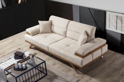 Sofa 3 Sitzer Elegantes Wohnzimmer Möbel Sofa Schön Luxus Design Neu