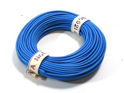 Kabel / Litze blau 10m - verschiedene Marken (0,08€/ m) (Z122)