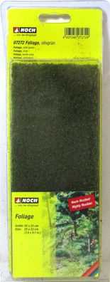 Noch 07272 Foliage olivgrün 20x23cm - OVP NEU (Z199)