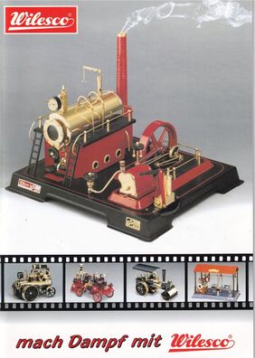 Katalog Wilesco Dampfmodelle Ausgabe 1/1996