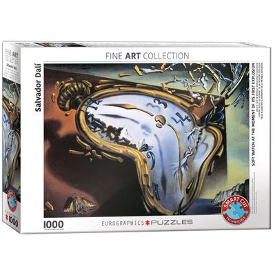Eurographics Puzzle Weiche Uhr im Moment ihrer ersten Explosion von Salvador Dalí 100