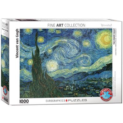Eurographics Puzzle Sternennacht von Vincent vn Gogh 1000 Teie - NEU