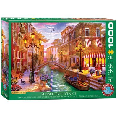 Eurographics Puzzle Sonnernuntergang über Venedig von Dominic Davison 1000 Teile - NE