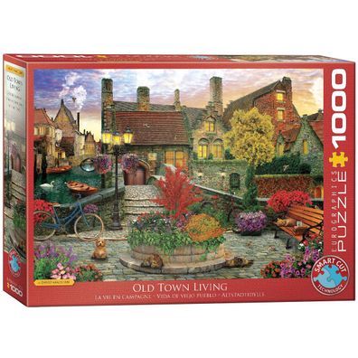 Eurographics Puzzle Altstadtidylle von David Maclean 1000 Teile - NEU