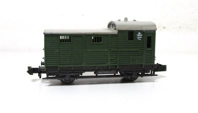 Minitrix N 13254 Güterzug Begleitwagen Pwg DB (10401F/6461h)