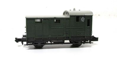 Minitrix N 13254 / 3254 Güterzug Begleitwagen 120520 Pwg DB (10402F)