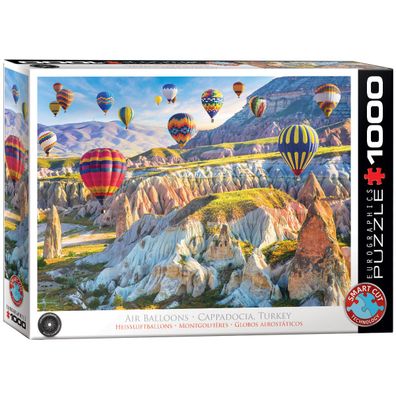 Eurographics Puzzle Hot Air Balloons Over Cappadoc 1000 Teile - NEU