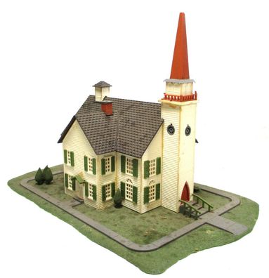 Fertigmodell N Faller Kirche im US-amerikanischen Stil (HN-1020g)