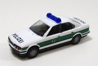 Herpa H0 1/87 (4) Automodell BMW 525i Polizei