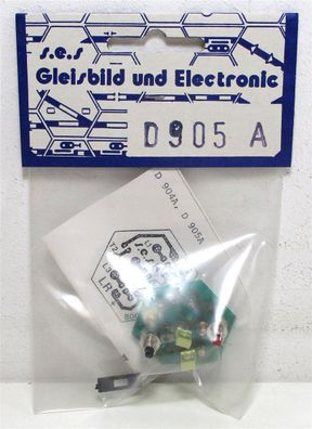S.E.S GBS D-905A Ergänzungsplatine Weiche rechts LED OVP (Z64-1g)
