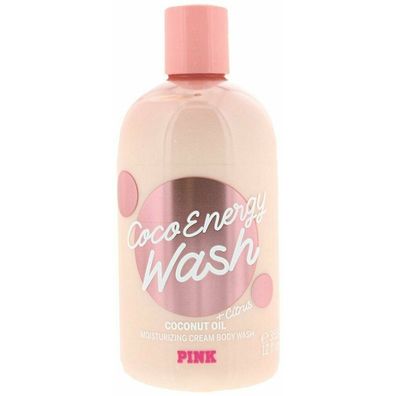Victoria's Secret Pink Coco Energy Wash Citrus Cream Body Wash Duo