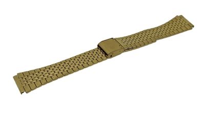 Timex PAC-MAN Uhrenarmband Edelstahl 18mm gelbgoldfarben TW2U32000