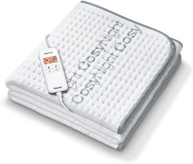 Beurer UB 190 CosyNight Komfort-Wärmeunterbett Wärmedecke Heizdecke App Alexa weiß
