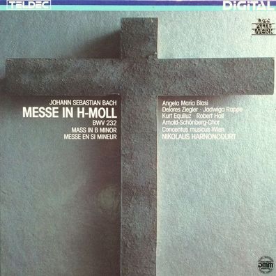 TELDEC 6.35716 - Messe In H-Moll BWV 232 = Mass In B-Minor = Messe En Si-Mineur