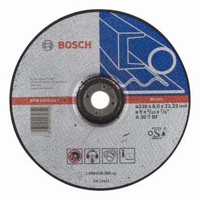 Bosch Schruppscheibe Expert for Metal Ø 230mm 8,0mm 2608600386 Winkelschleifer