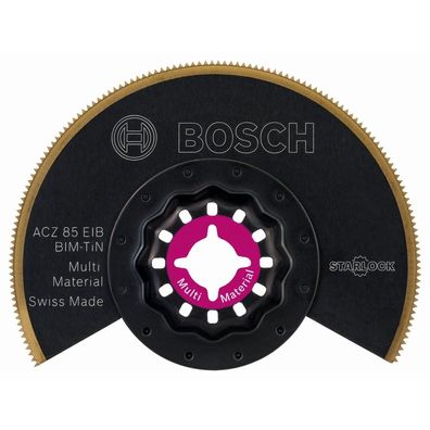 Bosch Segmentsägeblatt Bi-Metall-TiN Multi Material ACZ 85 EIB 2608661758 GOP