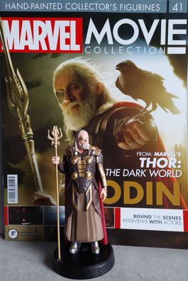 MARVEL MOVIE Collection #29 Movie Odin Figurine Thor, Eaglemoss eng. Magazin defekt