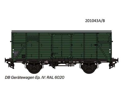 Gedeckter Güterwagen G10 KM1 Spur 1