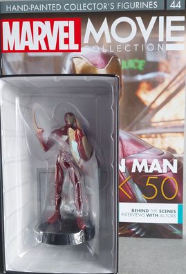 MARVEL MOVIE Collection #44 Iron Man Mark 50 Figurine (Avengers: Infinity War) EAGLEM