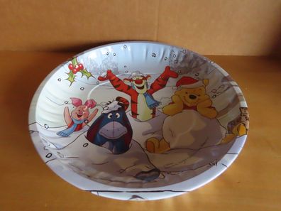 Weihnachtsteller Blechteller mit Winni the Pooh --Disney