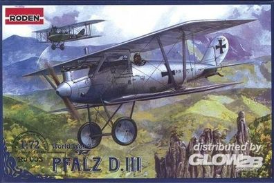 Roden Pfalz D. III 1070003 in 1:72 Roden 003 Bausatz