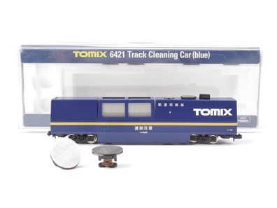 Tomix N 6421 Schienenreinigungswagen und Staubsauger Cleaning Car