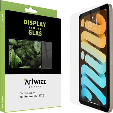 Artwizz SecondDisplay Displayschutz passend Apple iPad mini 8,3" 2021 transparent