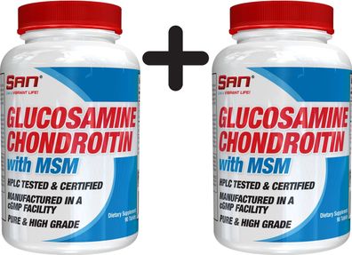 2 x Glucosamine Chondroitin - 90 tabs
