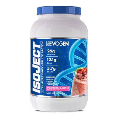 IsoJect, Strawberry Smoothie - 858g