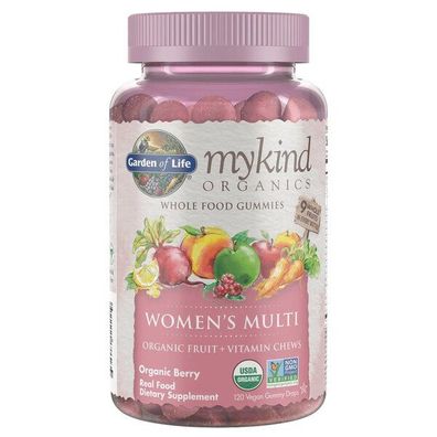 Women's Multi Gummies - mykind Organics, Organic Berry - 120 vegan gummy drops