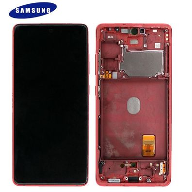 Samsung Galaxy S20 FE G780F LCD Display Touch Screen GH82-24220E / GH82-24219E Rot