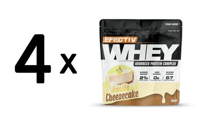 4 x Whey Protein, Vanilla Cheesecake - 2000g
