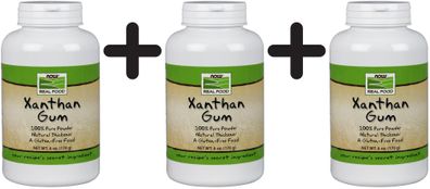 3 x Xanthan Gum, Pure Powder - 170g