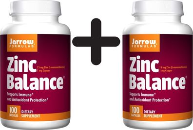 2 x Zinc Balance - 100 caps