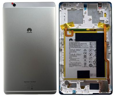 Original Huawei MediaPad M3 8,4" Akkudeckel BTV-DL09 + Akku HB2899C0ECW Grau Neu