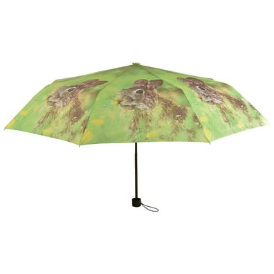 Esschert Design Regenschirm mit Kaninchen Motiv zusammenfaltbar
