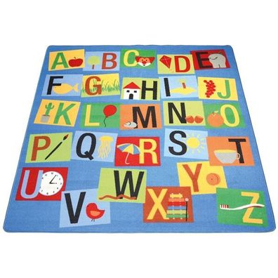 Teppich Buchstaben Kinderteppich