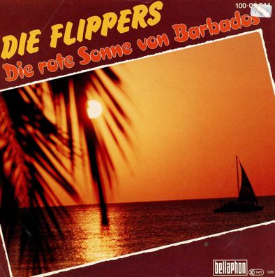7" Cover Die Flippers - Die rote Sonne von Barbados
