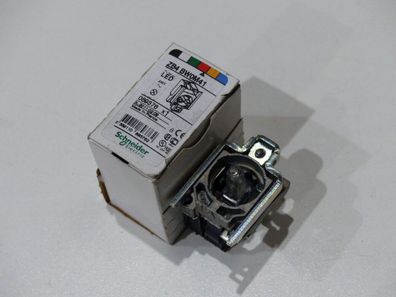 Schneider Electric ZB4 BW0B41 Hilfsschalterblock, Ø 22, rot Integral LED 1S > un