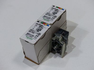 Schneider Electric ZB4 BW0B51 Hilfsschalterblock, Ø 22, gelb Integral LED 1S , V