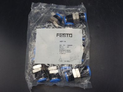 Festo QSS-12 Schott-Steckverbindung 153161 VPE10 St> ungebraucht! <
