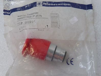 Telemecanique ZB2 BS844 Pilztaster rot mit Drehentriegelung - ungebraucht - in O