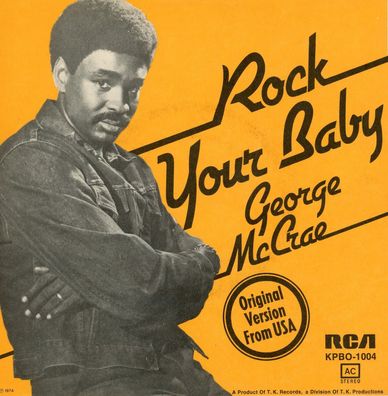 7" Cover George Mc Crae - Rock Your Baby