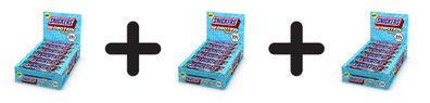 3 x Mars Protein Snickers High Protein Crisp Bar (12x55g) Milk Chocolate