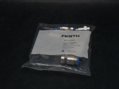 Festo QSF-1/8-8-B Steck-verschraubung 153025 VPE 10St. > ungebraucht! <