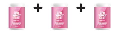 3 x Myprotein Clear Whey Isolate (488g) Tropical Dragonfruit